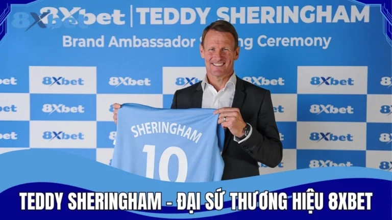 Lễ ký kết Đại Sứ Thương Hiệu 8XBET - Teddy Sheringham